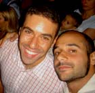 io e Sandro nella folla