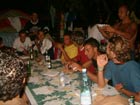 tavolata con animatori