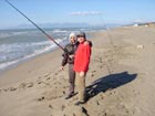 inizio battuta di pesca...